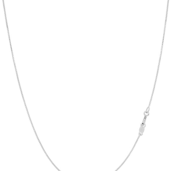 925 Sterling Silver Necklace for Women 28in Thin Rose Gold Chain Jewelry